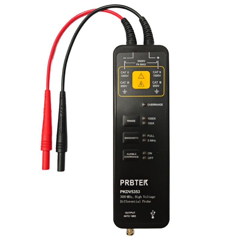 普科PKDV5353高壓差分探頭在電動汽車充電樁研發(fā)中的應用案例